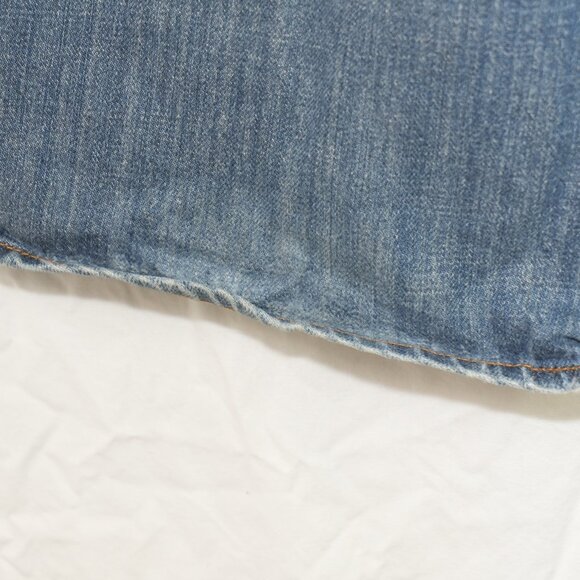 Lucky Brand 100% Cotton 34x32 Mens Blue Jeans 181 Relaxed Straight GUC - Picture 6 of 9